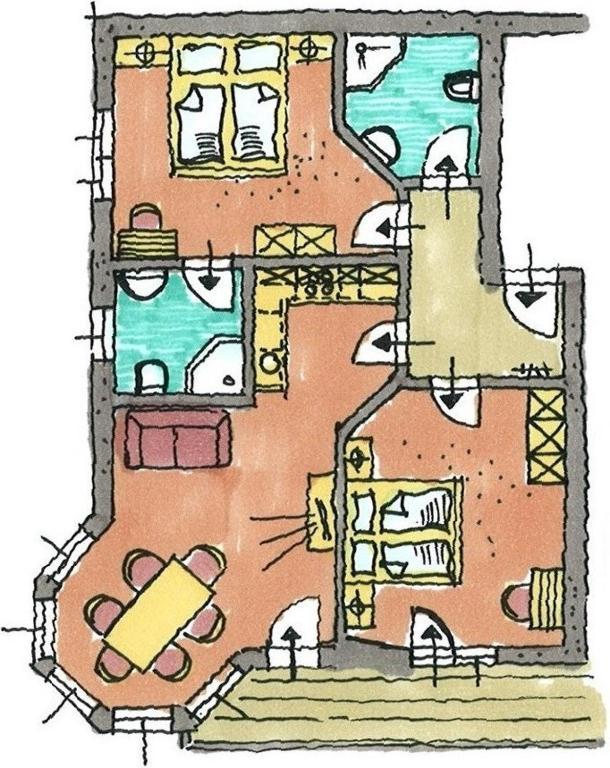Apart Pregenzer Fiss Zimmer foto